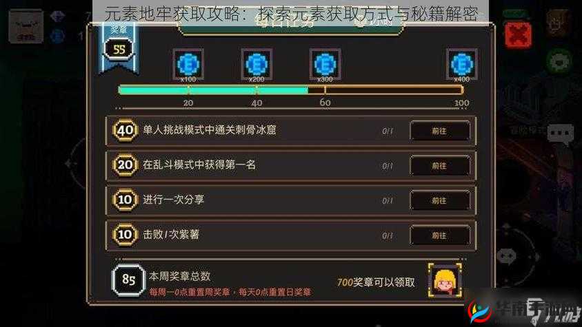 元素地牢前三关迅速通关的实用技巧和高效攻略分享