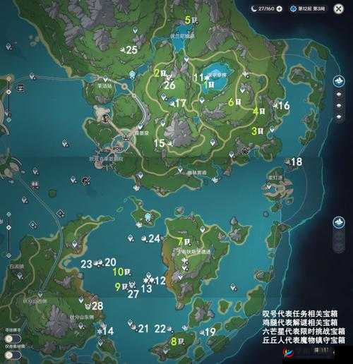 原神2.7危途疑踪宝箱位置览