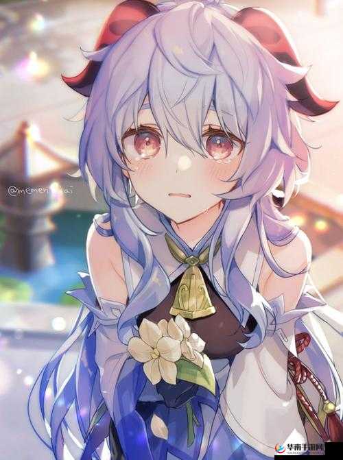 甘雨脸红享受流眼泪视频：绝美画面引关注