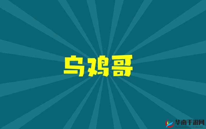 乌鸡哥的流行语解读：网络梗的背后含义与起源揭秘