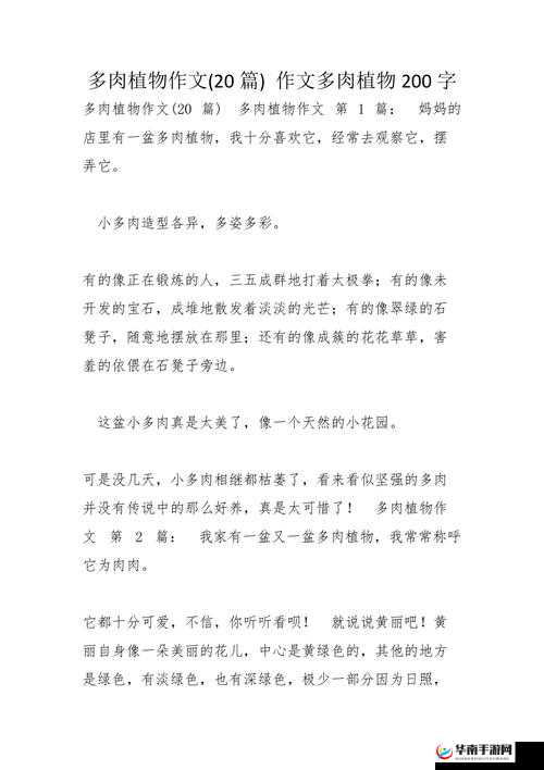 大尺寸的小黄说字多肉霍离受到所有人点赞：震撼心灵的艺术之美
