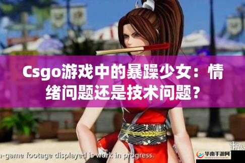 暴躁少女 CSGO 图片妈妈：教你成为游戏大神