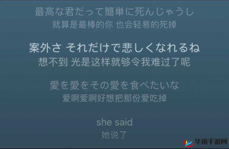 さようなら花泥棒さん歌词上线弹幕功能：全新体验