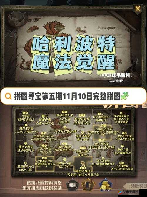 哈利波特魔法觉醒拼图寻宝第五天进阶攻略全方位详细解析
