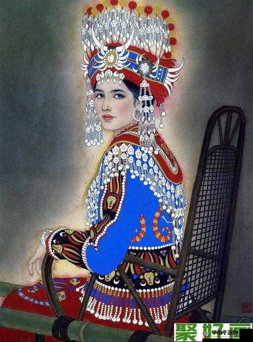 人口工彩画大全：多彩工笔画展现人口风貌