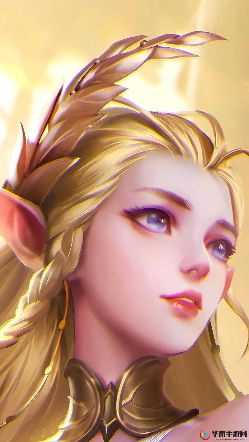 王者艾琳害羞流口水：少女的可爱瞬间