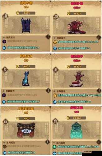 剑与远征神秘家具解析：揭示家具的传奇功能与独特魅力