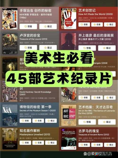 137VT 最大但人文艺术 A 豆瓣：探索艺术之美