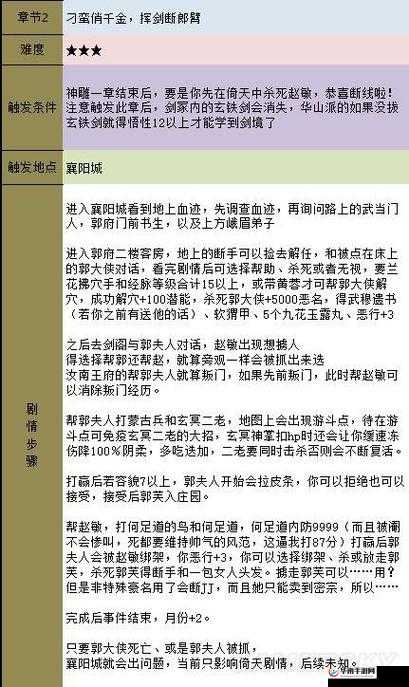 金庸群侠传5散人太玄玩法攻略