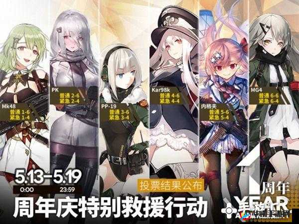 少女前线周年庆，特别救援行动全面启动，投票限定大选规则详解