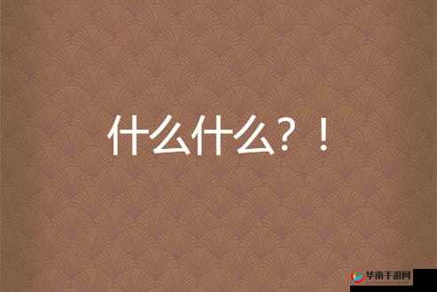 什么是？