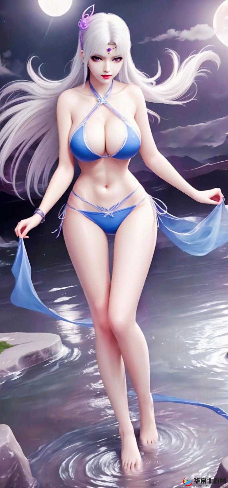 斗破苍穹：女角色比基尼泳装被操到流口水，无内衣裸体