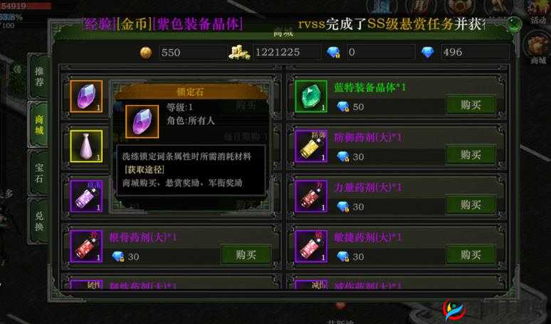 全职猎手手游深度解析，装备洗练系统玩法技巧与心得全面分享
