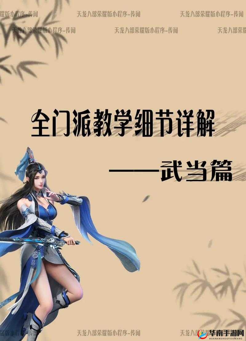 武林豪侠传深度解析，武当门派武学精髓与资源管理艺术探索