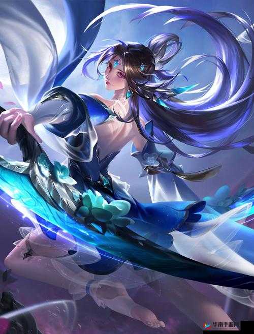 貂蝉，古代四大美女之一化身现代游戏，演绎冰雪世界的传奇之美