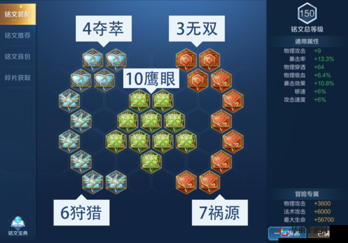 王者荣耀S6赛季精灵王后羿高效铭文搭配选择与实战解析