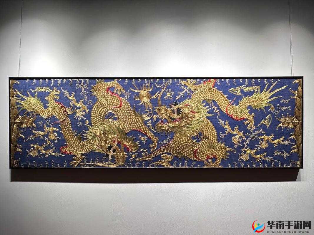 佛帐潮绣凸浮双龙耳帐视频：精美艺术的独特呈现