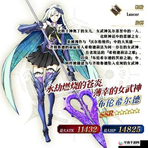 命运冠位指定FGO，布伦希尔德——暴击队中不可或缺的璀璨副手新星