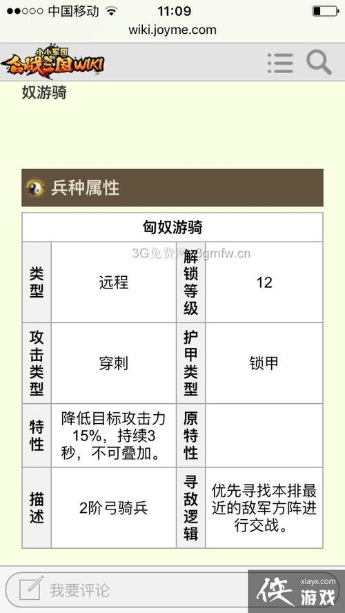 小小军团合战三国游戏中吕布名将的全方位属性深度解析