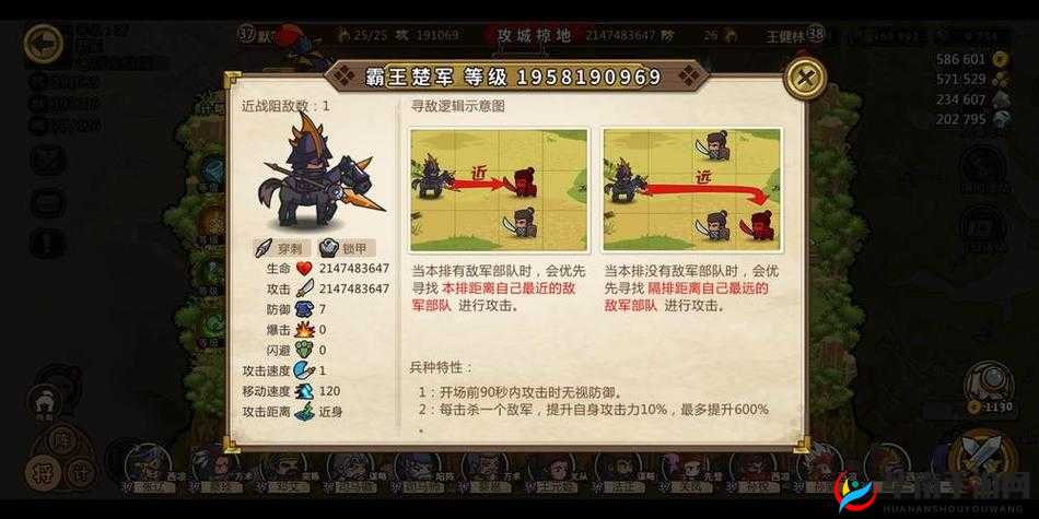 小小军团合战三国游戏中祝融名将的详细属性分析与介绍