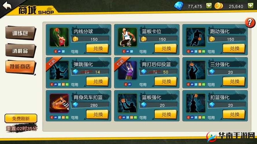 街篮高手手游内线霸主庞特，技能属性深度剖析与咆哮之力全揭秘