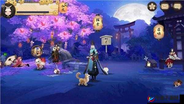 阴阳师手游纸鹤思语活动，体验樱花特效带来的浪漫游戏时光