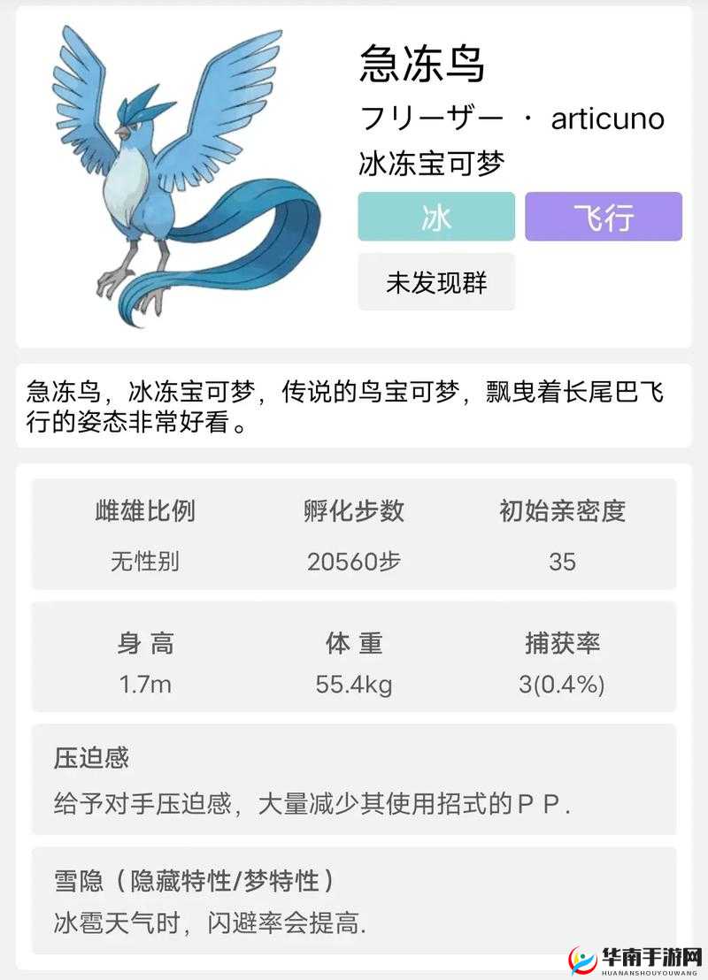口袋妖怪复刻，深度解析MEGA急冻鸟的配招策略与实战战斗艺术